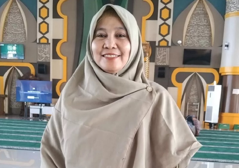 Kepala Kantor Kemenhaj Kota Pekanbaru, Hj Haryati SE MESy Ak 