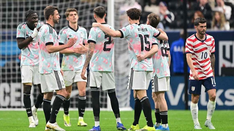 Belgia terbukti terlalu kuat untuk Amerika Serikat di babak kedua pertandingan persahabatan mereka di Atlanta. 