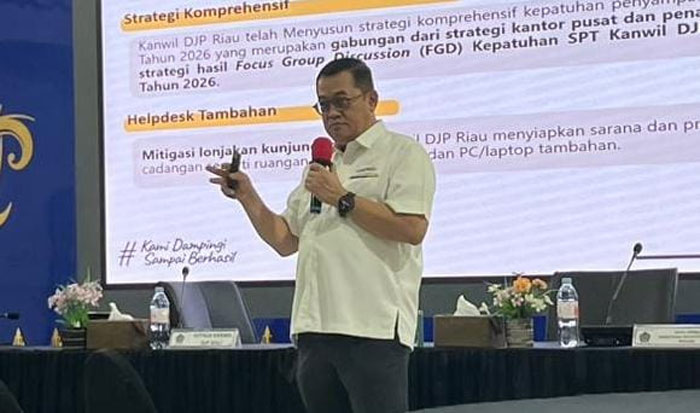 Kepala Kanwil DJP Riau, YFR Hermiyana