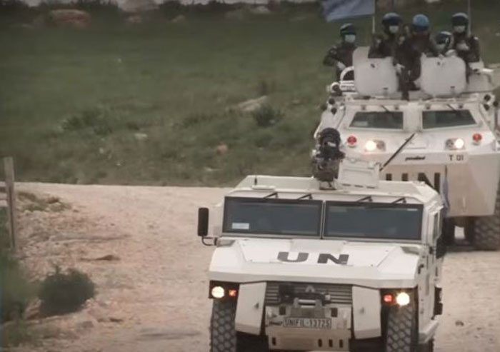 Prajurit TNI bertugas bersama United Nations Interim Force in Lebanon (UNIFIL).