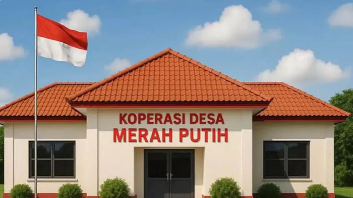Ilustrasi Koperasi Desa Merah Putih (KDMP). (Radar Bromo Jawapos.com)