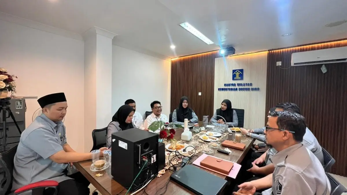  Divisi P3H Kanwil Kemenkum Riau menggelar rapat evaluasi triwulan I 2026 pada Rabu (1/4/2026).(Kemenkum Riau)