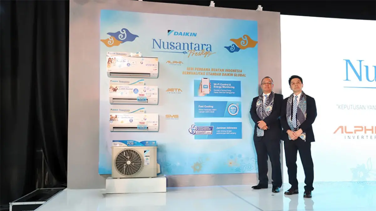 Daikin resmi perpanjang masa garansi produk AC. (ISTIMEWA)