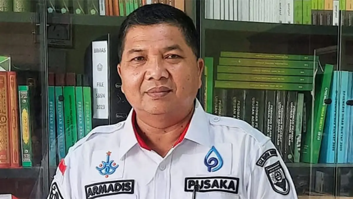 Kepala Kantor Kementerian Haji Kabupaten Kuansing, H Armadis SAg MPd. (ISTIMEWA)