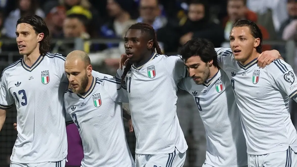 Timnas Italia masih punya secuil harapan untuk tampil di Piala Dunia 2026 jika Iran benar-benar mundu dari ajang empat tahunan itu. (instagram @azzurri)