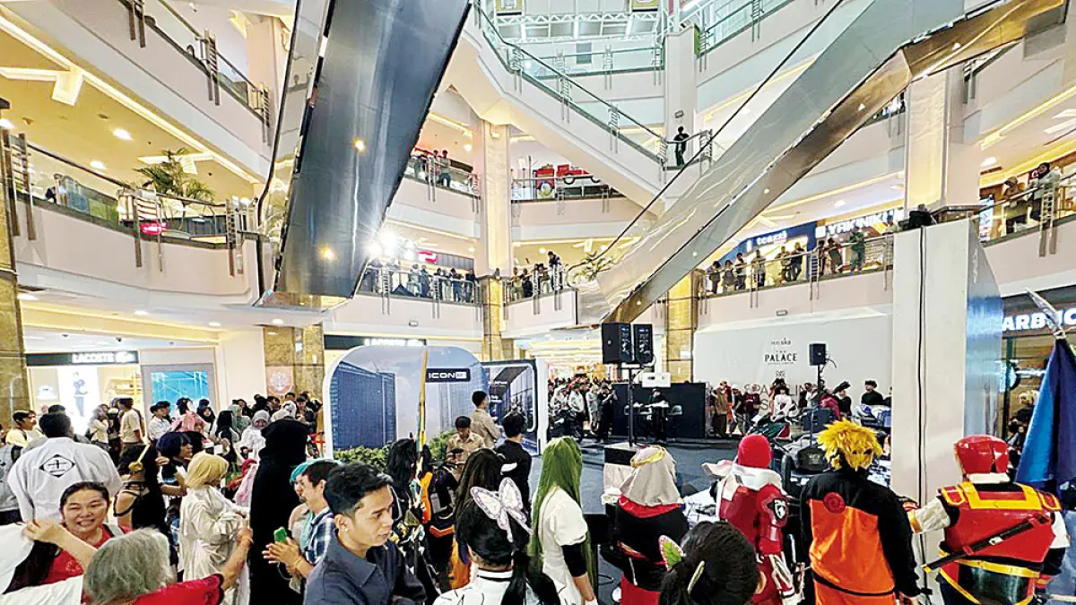 Iven Honda Premium Matic Day yang digelar PT Capella Dinamik Nusantara (CDN) Riau selama tiga hari di Mal SKA Pekanbaru, ramai dikunjungi masyarakat, Ahad (5/4/2026).&nbsp;(PT. CDN UNTUK RIAU POS)
