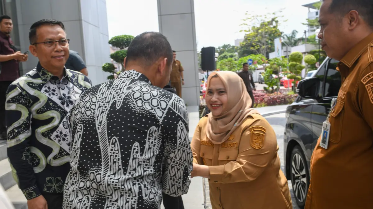 Bupati Bengkalis, Kasmarni, menyampaikan harapan dan doa terbaiknya untuk BRK Syariah yang merayakan HUT ke-60