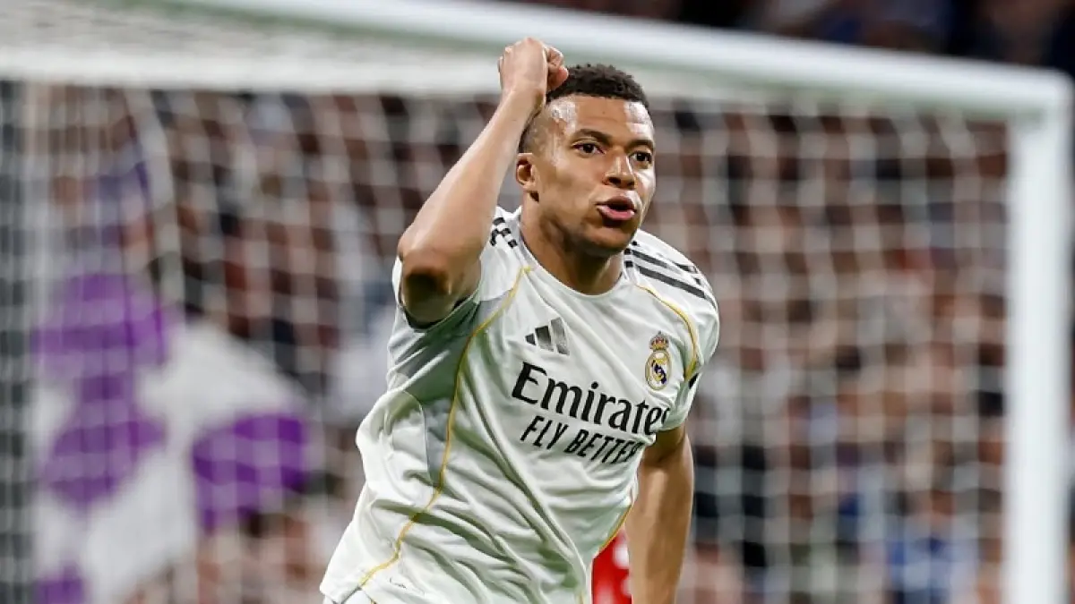 Gol Kylian Mbappe memberi Real Madrid dorongan semangat menjelang leg kedua perempatfinal Liga Champions melawan Bayern Munchen. (Instagram Real Madrid)