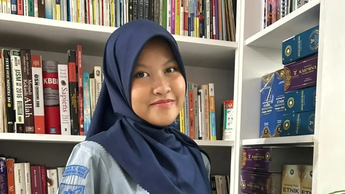 Mutiara Faiza Lukman, siswi Madrasah Aliyah Negeri (MAN) Insan Cendekia Siak berhasil lolos seleksi di tujuh perguruan tinggi luar negeri.(Istimewa)