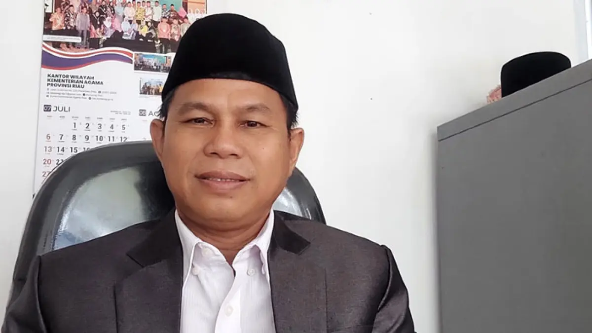 Kakan Kemenhaj Kabupaten Inhu, H Abdul Razak SAg MPdI. (Istimewa)