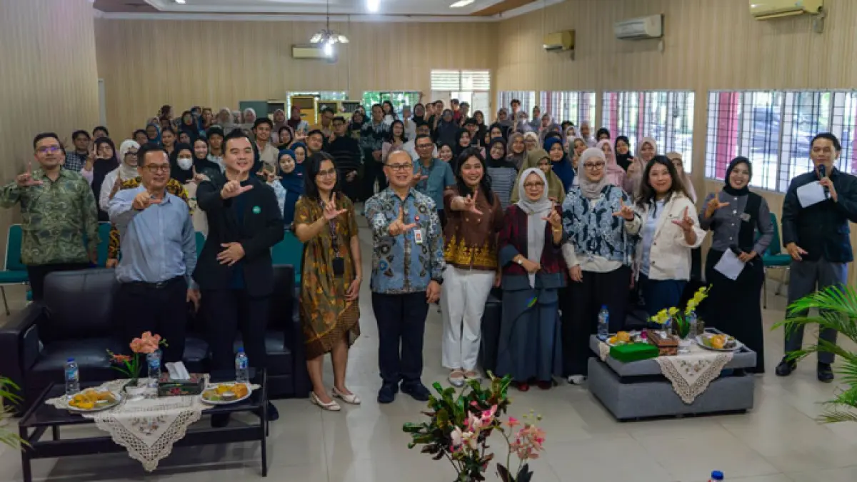 KrediOne dalam program edukasi “Pindar Mengajar: Cerdas Mengelola, Bijak Bertransaksi” yang diselenggarakan oleh Asosiasi Fintech Pendanaan Bersama Indonesia di Universitas Riau.