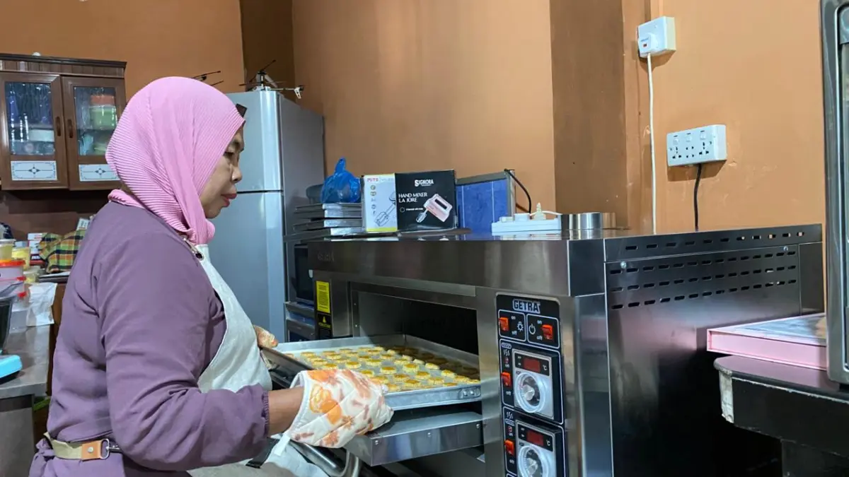 Sri Kurniawati, Ketua KUBE Lengkuas Jaya