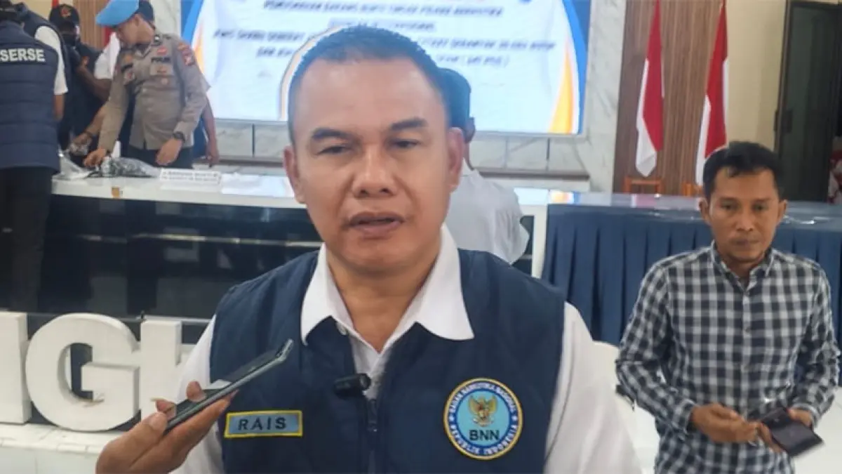 Kepala BNN Kota Dumai AKBP Sasli Rais. (DOK RIAUPOS.CO)