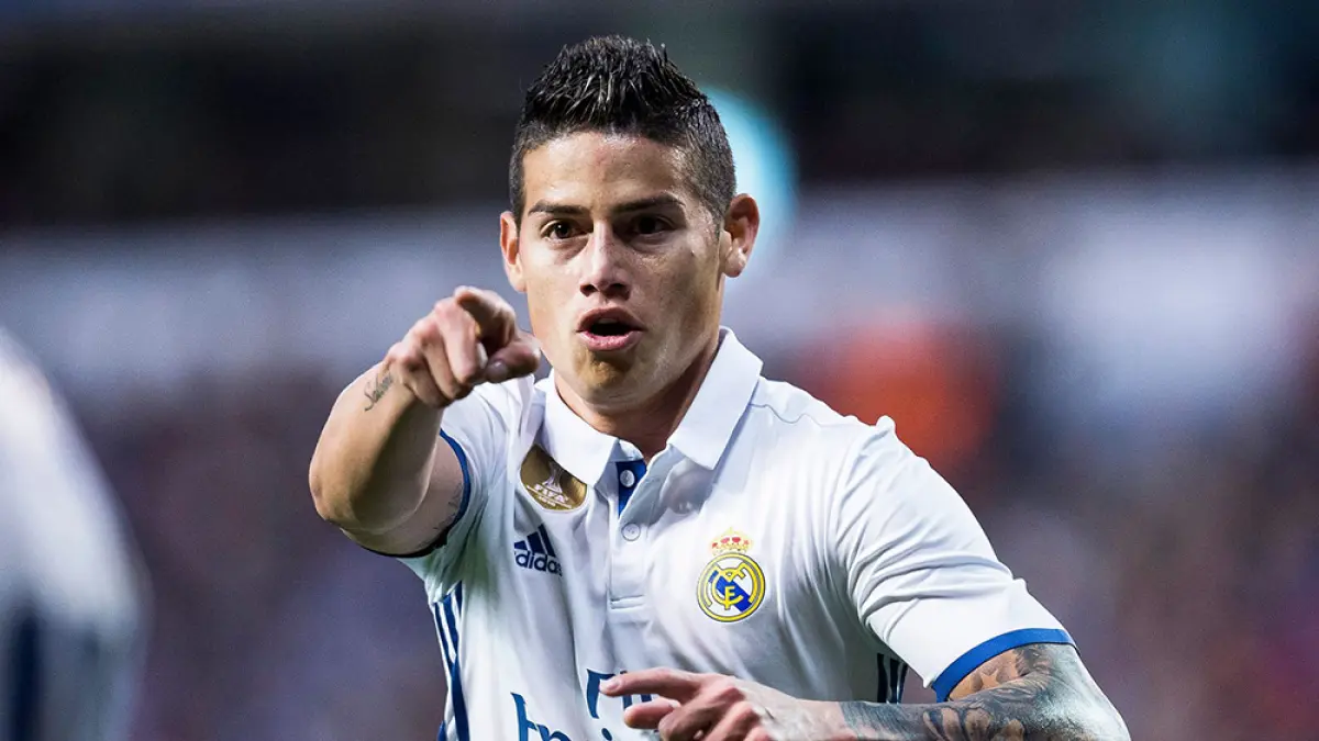 James Rodriguez. (RICH LAM/APF)