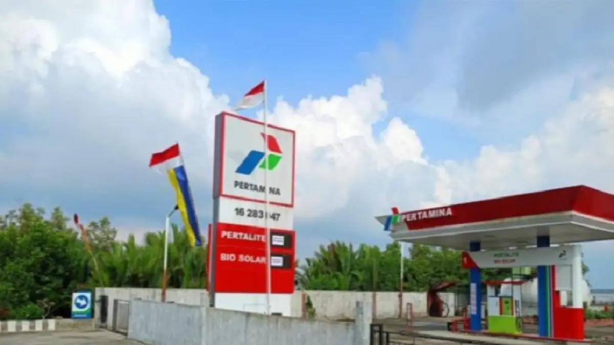 SPBU Kompak di wilayah Kuala Kampar, Kabupaten Pelalawan.(Istimewa)
