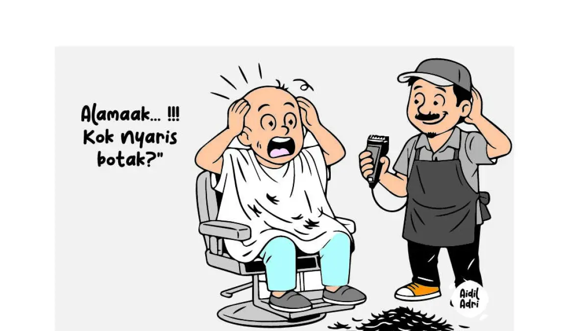 ALAMAAK!!! Pangkas Rambut