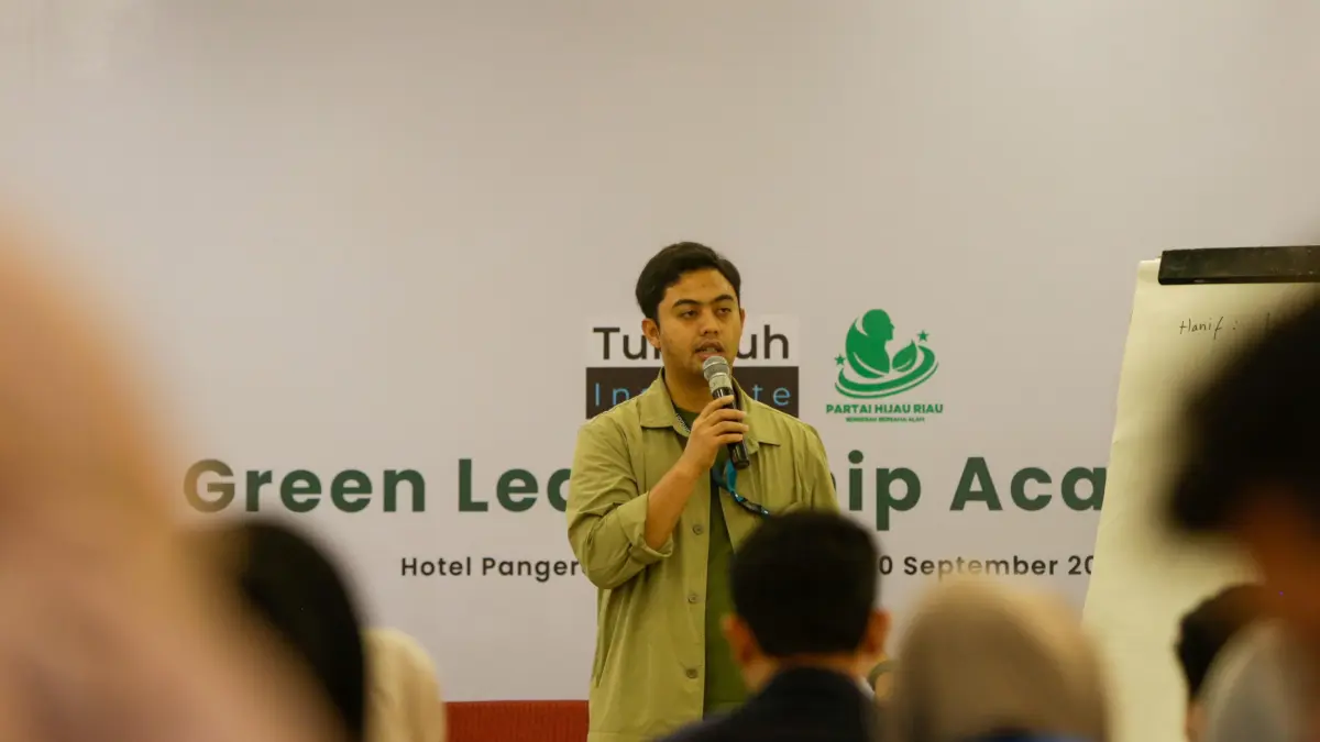 Head of Tumbuh Academy, Muhammad Luthfi