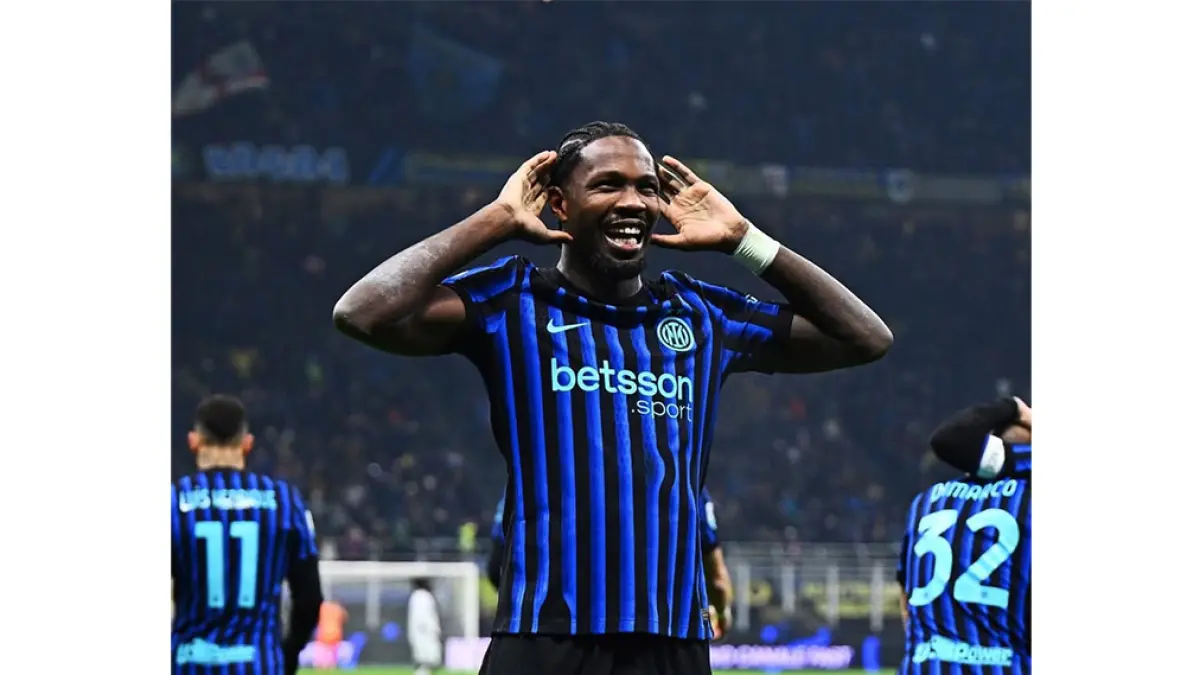 Marcus Thuram (Striker Inter Milan). (JPG)