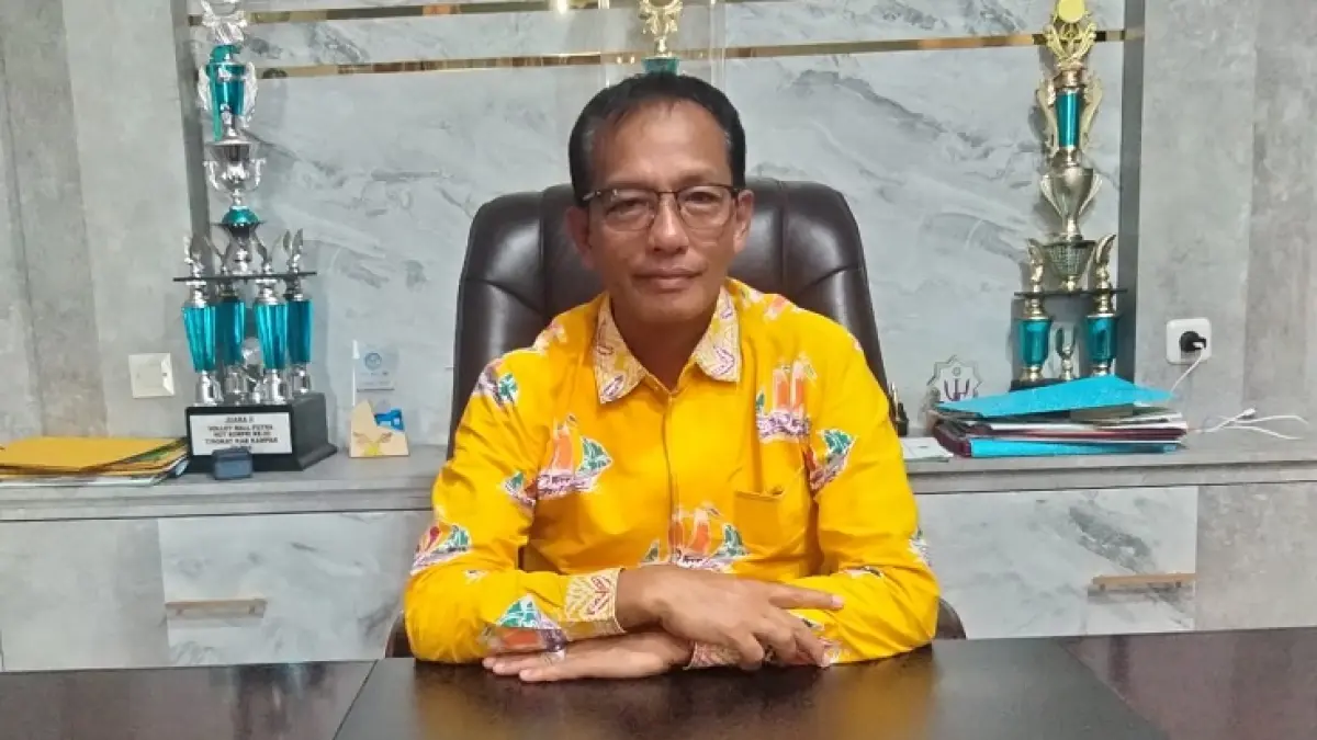 Plt Kadisdikpora Kabupaten Kampar Helmi. (Dok Riaupos.co)