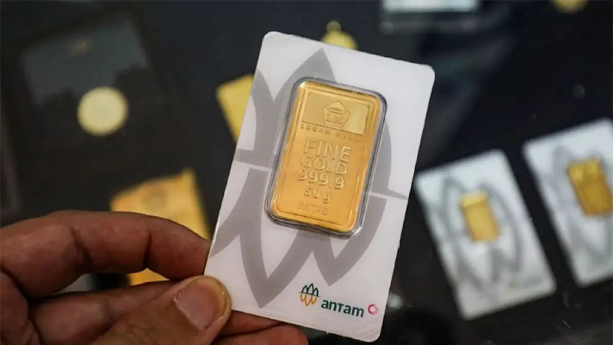 Harga emas Antam. (dok. JawaPos.com)

