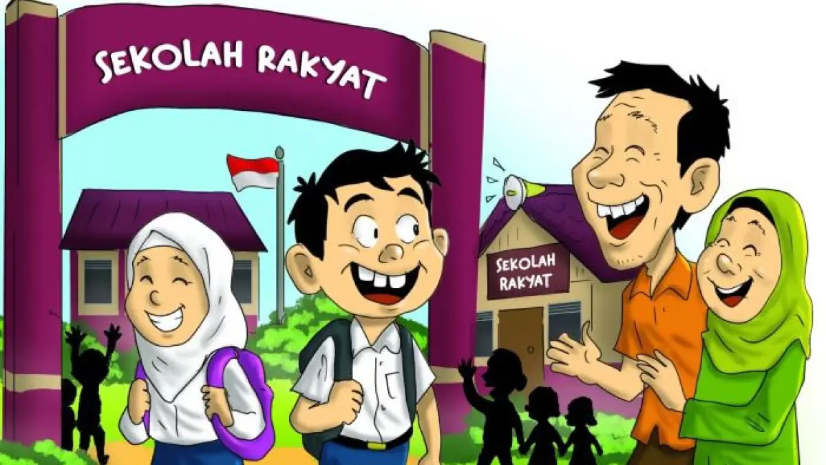 Ilustrasi Sekolah Rakyat. (REZA FEBRINO/JAWAPOS.COM)

