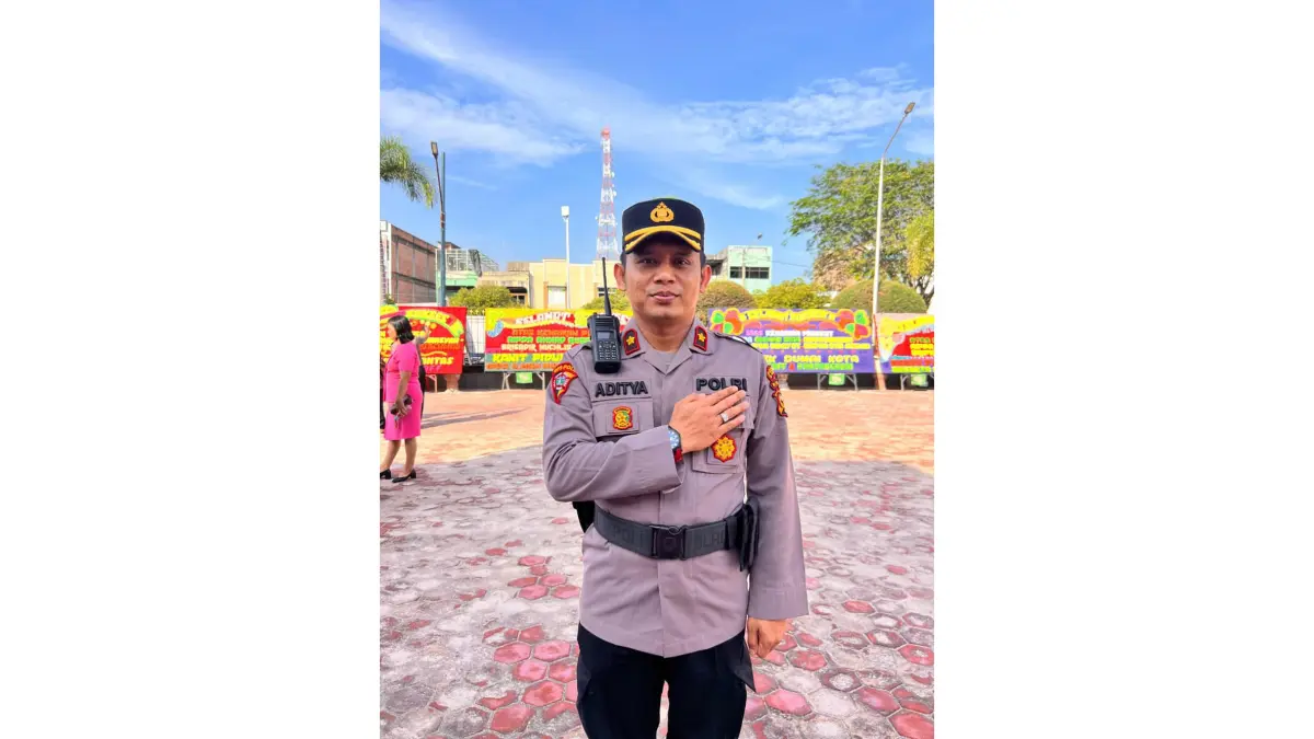 Aditya Reza Syahputra (Kapolsek Dumai Timur). (JPG)