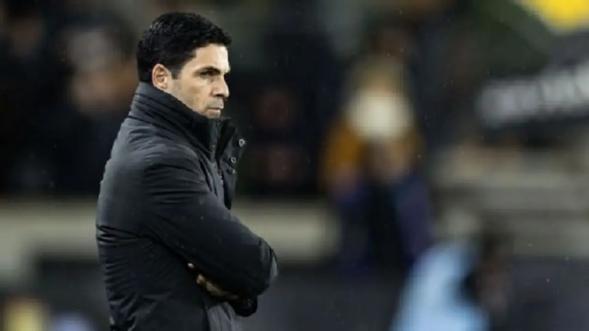 Mikel Arteta masih percaya Arsenal dapat memenangkan Liga Premier Inggris. (Andrew Kearns - CameraSport via Getty Images)