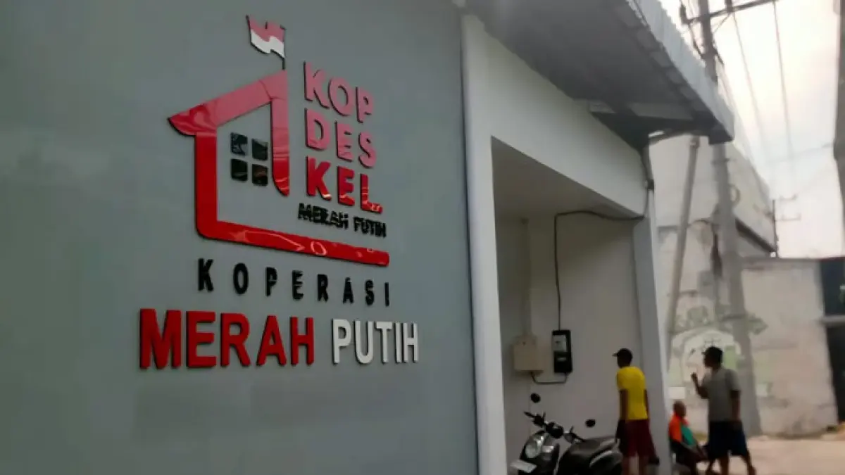 Ilustrasi Koperasi Merah Putih. (Istimewa)