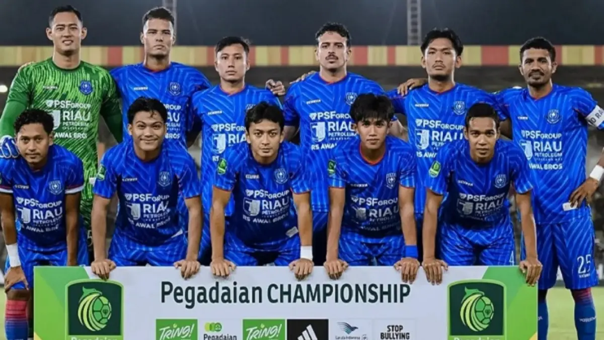 Skuad PSPS Pekanbaru membidik poin penuh pada laga kandang terakhir mereka saat menjamu Sumsel United dalam lanjutan Liga 2 Indonesia. (Instagram PSPS)