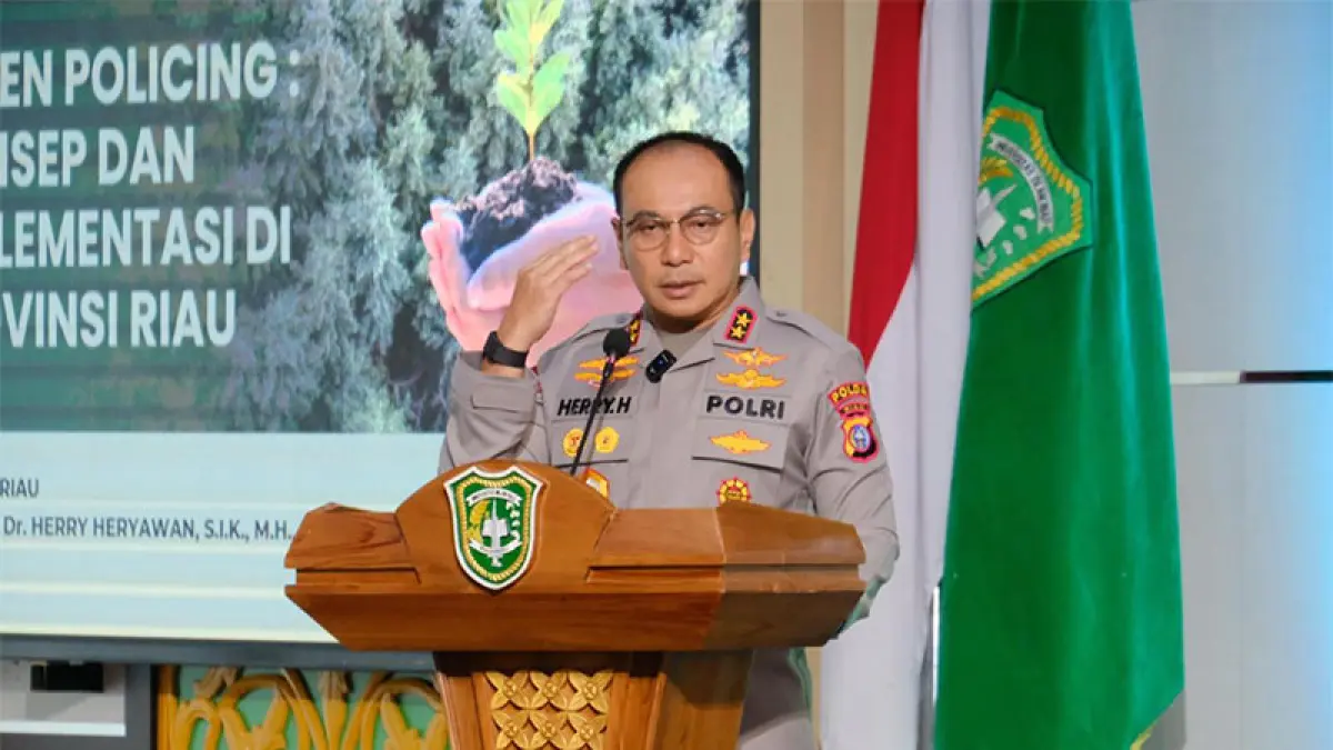 Kapolda Riau, Irjen Pol Herry Heryawan. (ISTIMEWA)