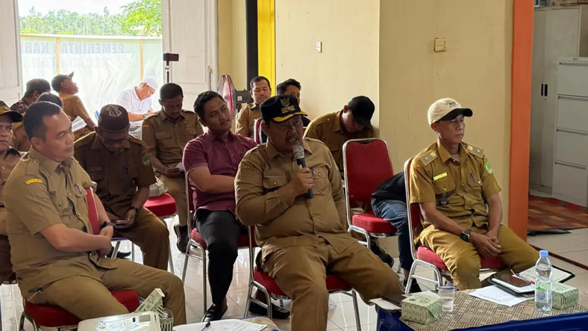 Suasana pertemuan PT PLN (Persero) Unit Induk Pembangunan Sumatera Bagian Tengah (UIP Sumbagteng). (PT PLN PERSERO UNTUK RIAU POS)