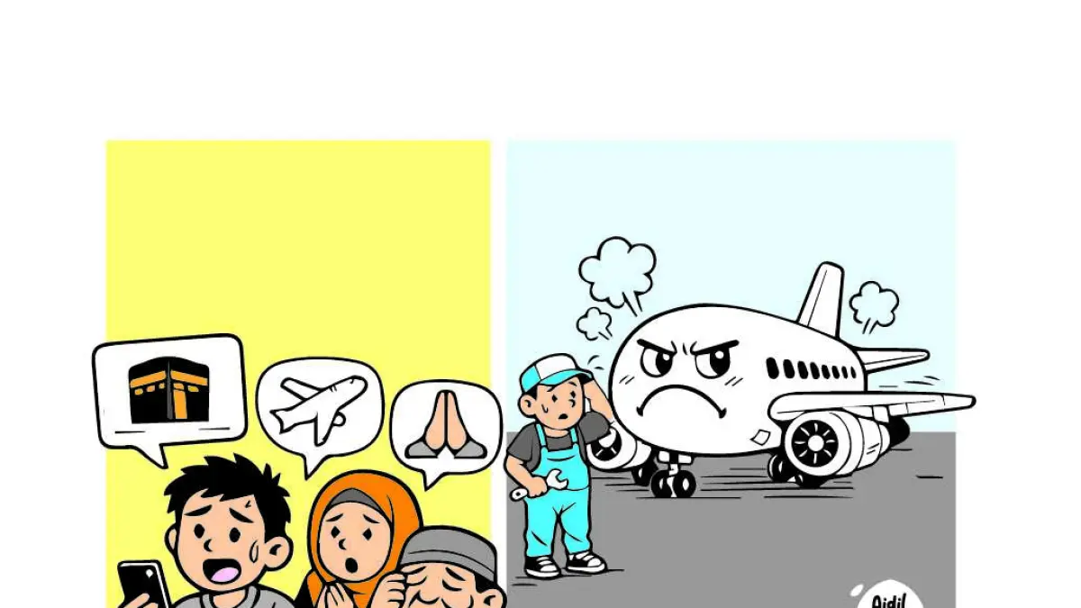 Alamaaak!!! Pesawat ”Ngambek”!