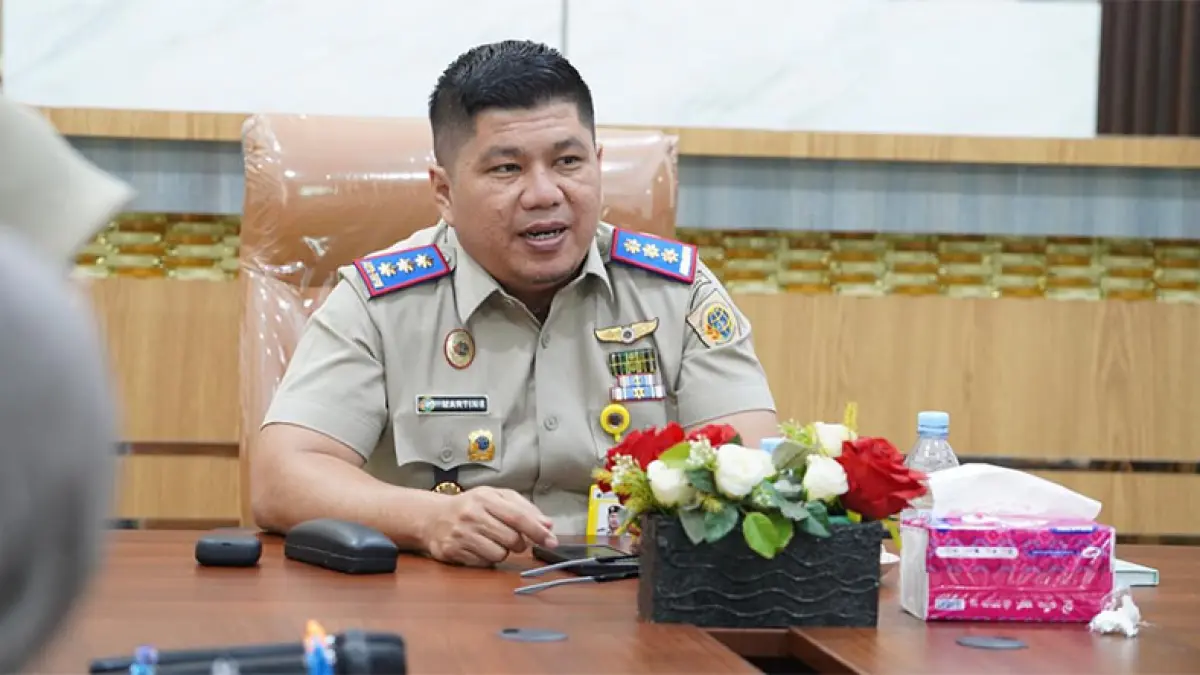 Kepala Kantor Badan Pertanahan Nasional (BPN) Kabupaten Siak Martin SST MH. (ISTIMEWA)