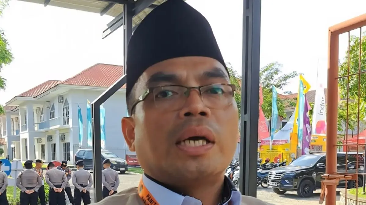 Kepala Kantor Kementerian Haji dan Umrah Kepulauan Meranti, H Surasman. (Wira Saputra/Riaupos.co)