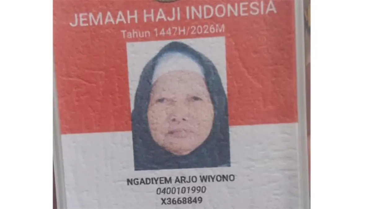 JCH Kuansing Ngadiyem Binti Arjo yang meninggal dunia. (ISTIMEWA)