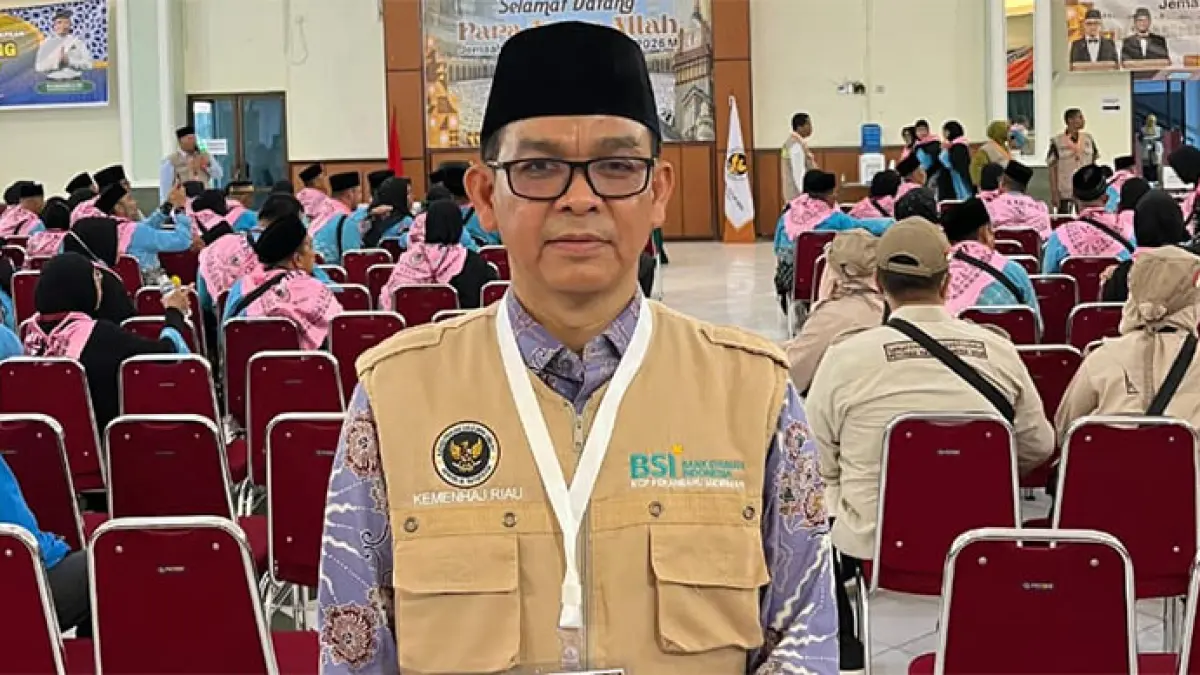 Kepala Kementerian Haji dan Umrah (Kemenhaj) Provinsi Riau, H Defizon SKom MSi. (DOK RIAUPOS.CO)