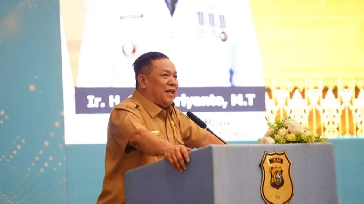 Plt Gubernur Riau SF Hariyanto. (Istimewa)