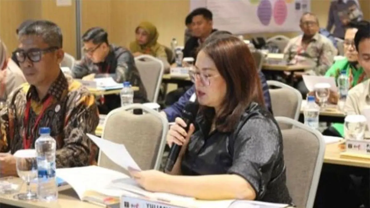 ASN Bidang Pelayanan Kekayaan Intelektual Kanwil Kemenkum Riau mengikuti Pelatihan Mediator yang diselenggarakan P4M di Jakarta, Rabu (29/4/2026). Humas Kanwil Kemenkum Riau