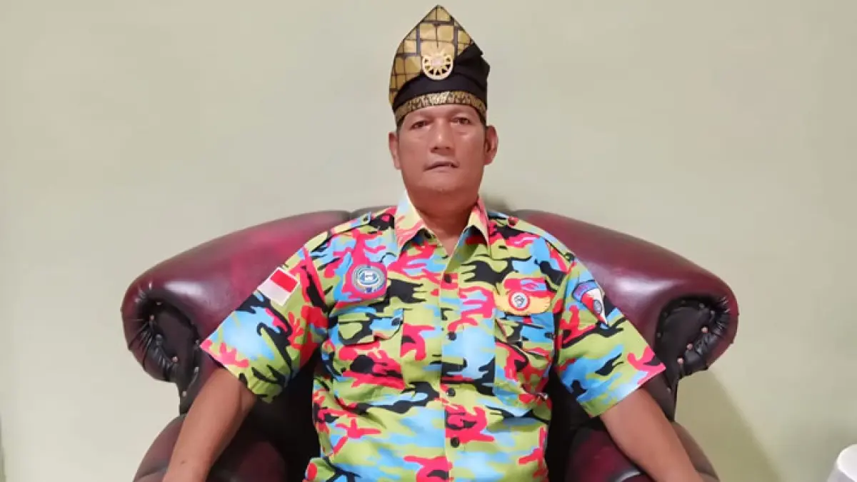 Ketua DPC F.SPTI–KSPSI Kepulauan Meranti Raya, Alfian. (Istimewa)