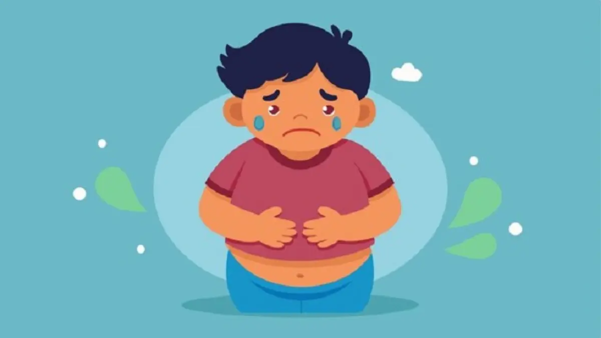 Ilustrasi sakit perut/freepik