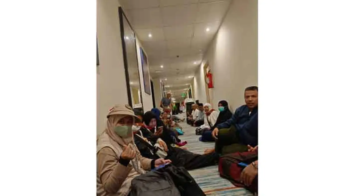 Tim medis bersama Petugas Haji Daerah secara rutin memantau kondisi jemaah sejak tiba di Madinah, Sabtu (2/5/2026). Diskominfo Riau untuk Riau Pos