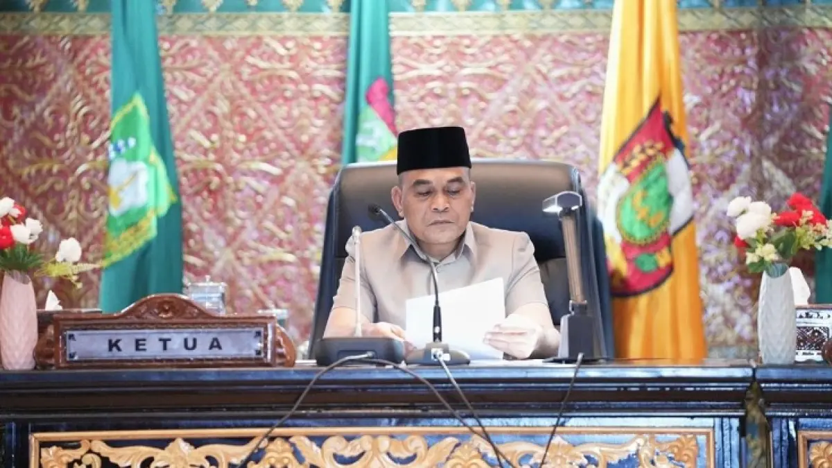 Ketua DPRD Riau Kaderismanto.(ISTIMEWA)