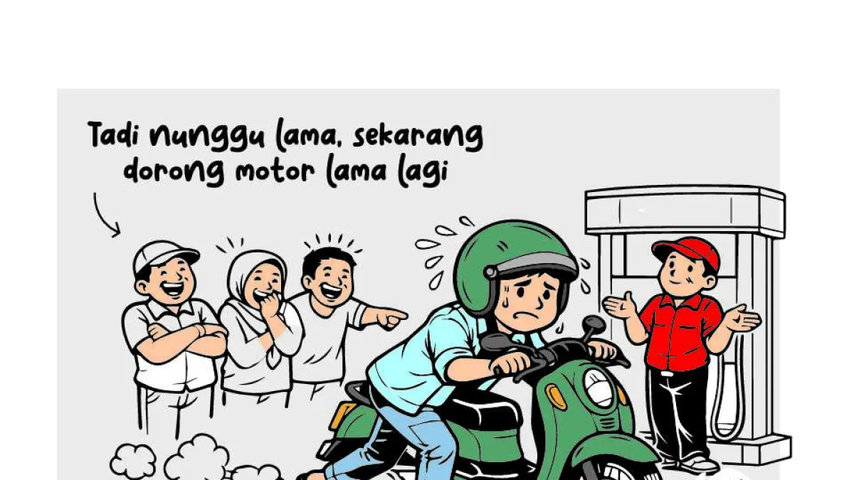 ALAMAAAK!!! Habis Bensin!