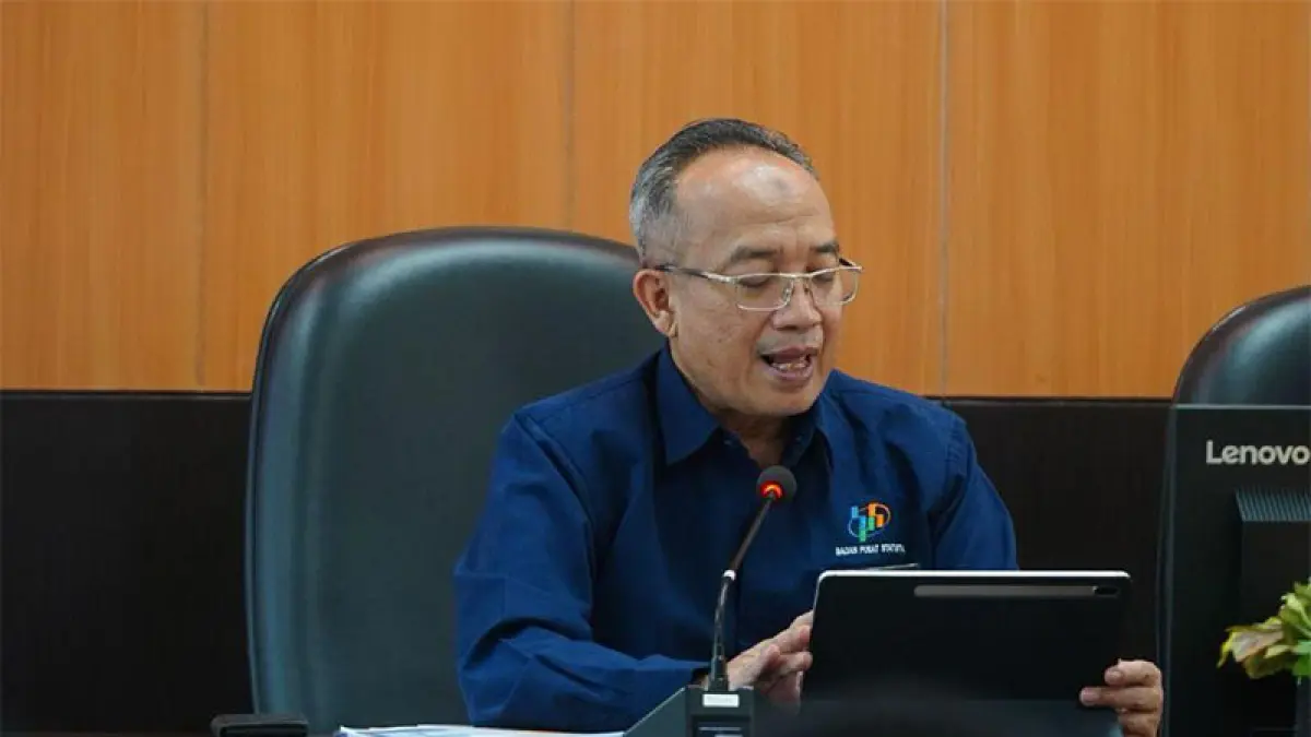 Kepala Badan Pusat Statistik (BPS) Riau Asep Riyadi. (DOK RIAUPOS.CO)