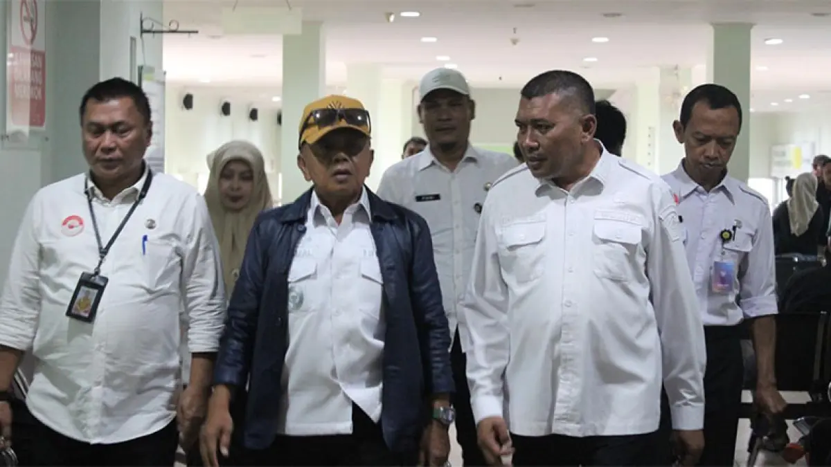 Kunjungan kerja Bupati Kepulauan Meranti, H Asmar ke RSUD Muhammad Sani Kabupaten Karimun, Rabu (6/5/2026). (ISTIMEWA)
