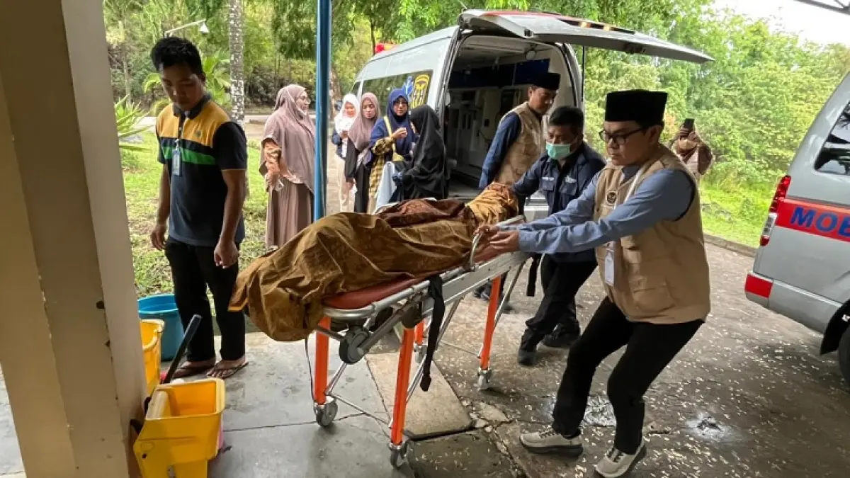 Jemaah calon haji asal Kampar wafat Azhari Hasan Ahmad di Batam. (Istimewa)