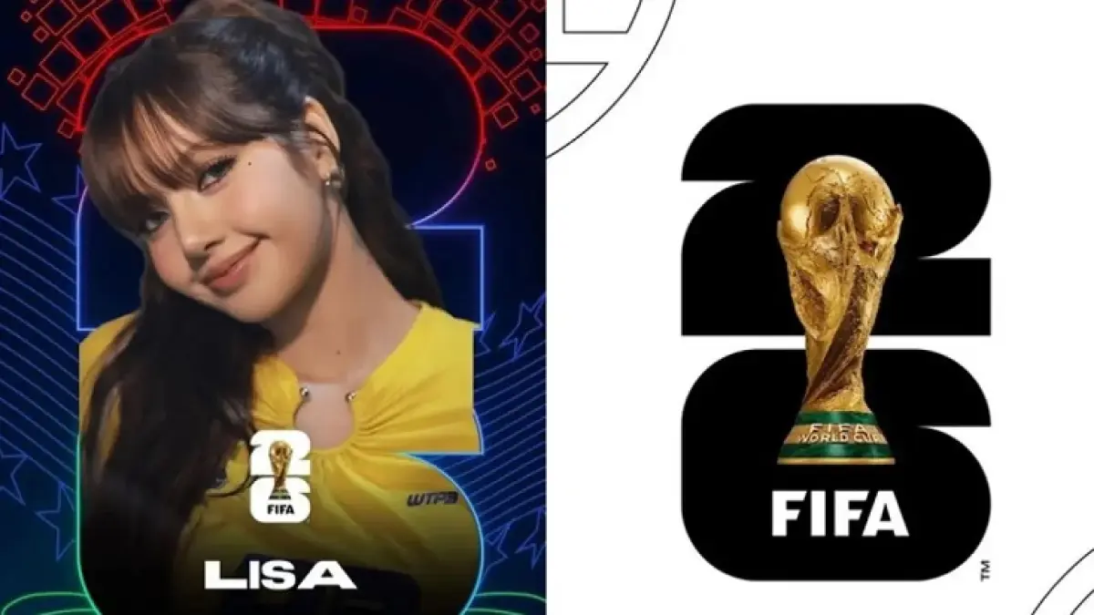 Lisa BLACKPINK (Instagram @fifaworldcup)
