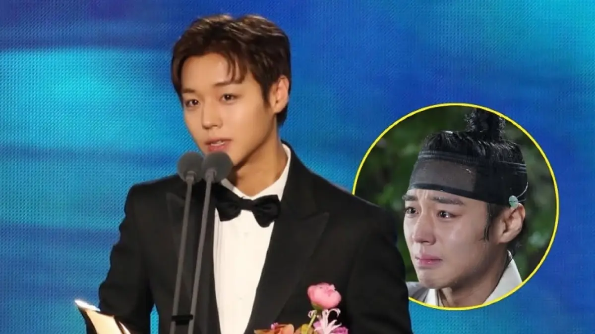 Park Jihoon sukses memenangkan Best New Actor di Baeksang Arts Awards 2026. (Instagram @kdramaarena.id)