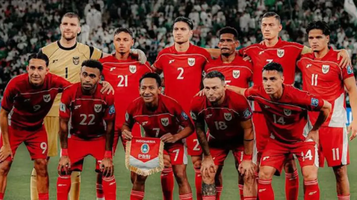 Timnas Indonesia masuk Grup F, bersaing dengan Jepang, Qatar, dan Thailand. (Instagram @kevindiks2)