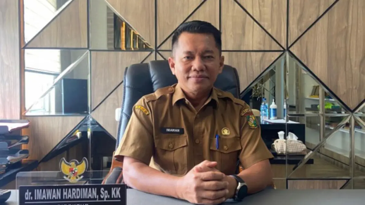 Direktur RSUD Bangkinang dr Imawan Hardiman. (Dok Riaupos.co)